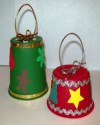 kağıt kaseden yılbaşı çanları