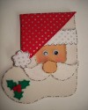 kapı duvar süsü noel baba